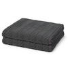 DUSCHTUCH Sensual Skin Zopf 2er-Set - Dunkelgrau, Textil (75/140cm) - Ross