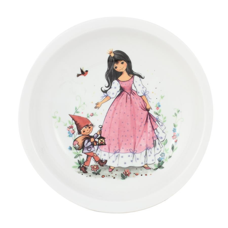 KINDER Teller tief 20 cm Schneewittchen - Multicolor, Keramik (20/3.8/20cm) - Eschenbach
