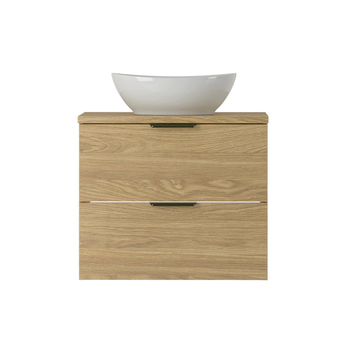 WASCHTISCH 60.6cm Astrid Holz - Braun, Holzwerkstoff (60.6/52.2/46.5cm) - Petits-meubles