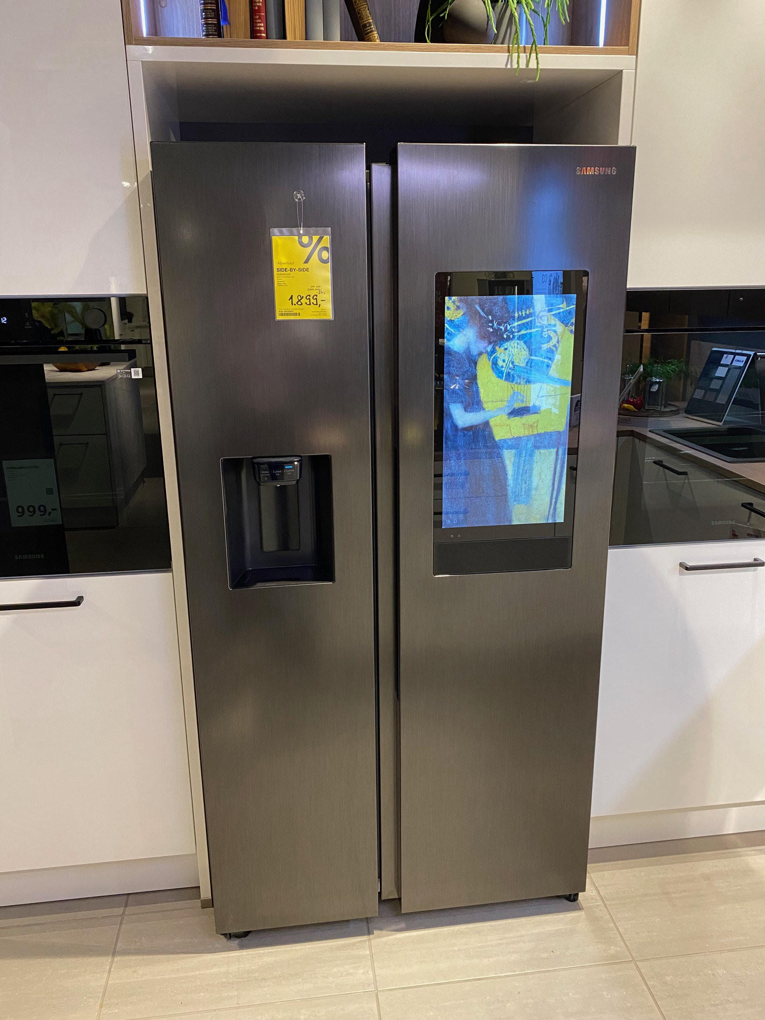 Samsung Side-by-Side Kühlschrank RS6HA8891B1EF Festwasseranschluss - Samsung