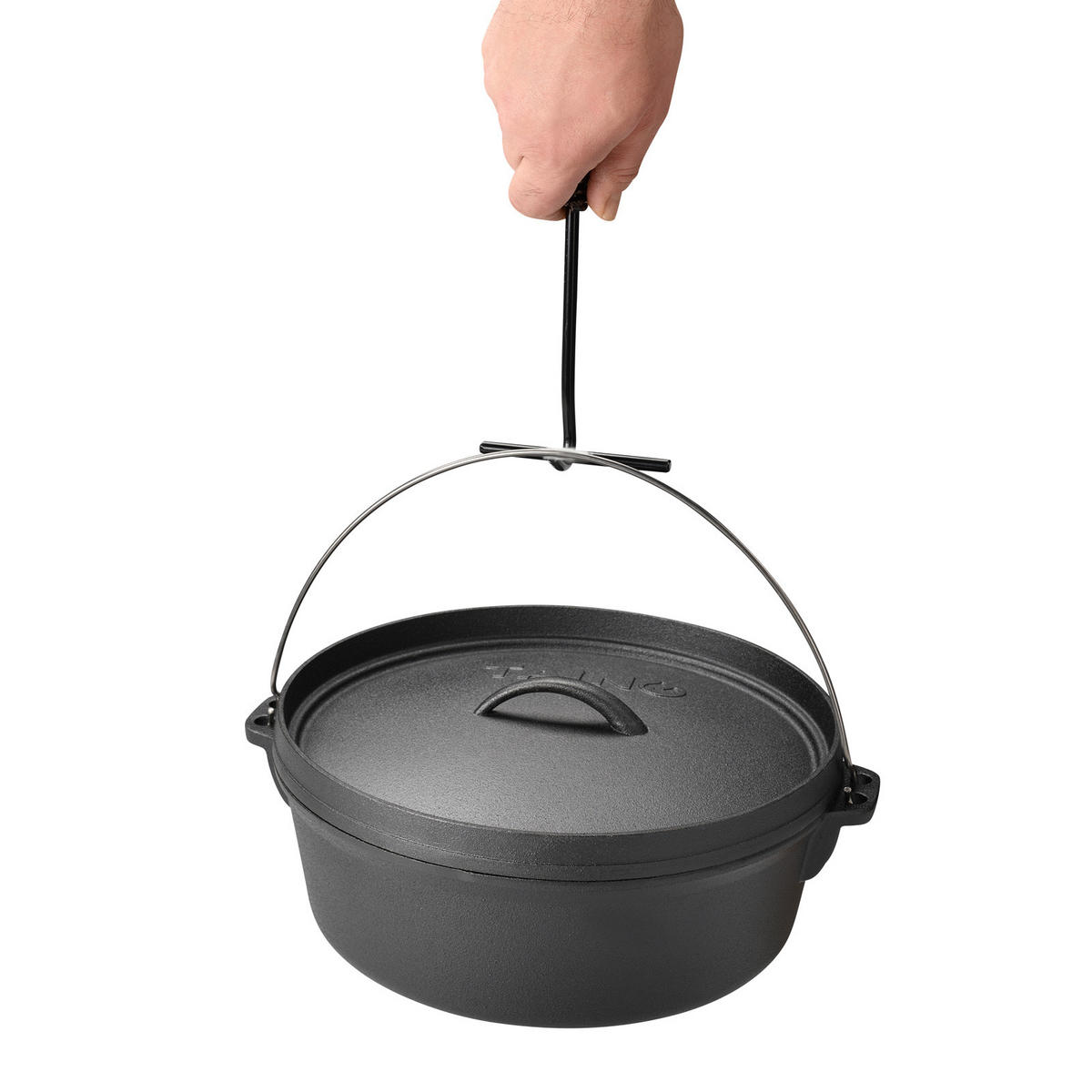 DUTCH OVEN 6L - Schwarz, Metall (29.5cm) - TAINO