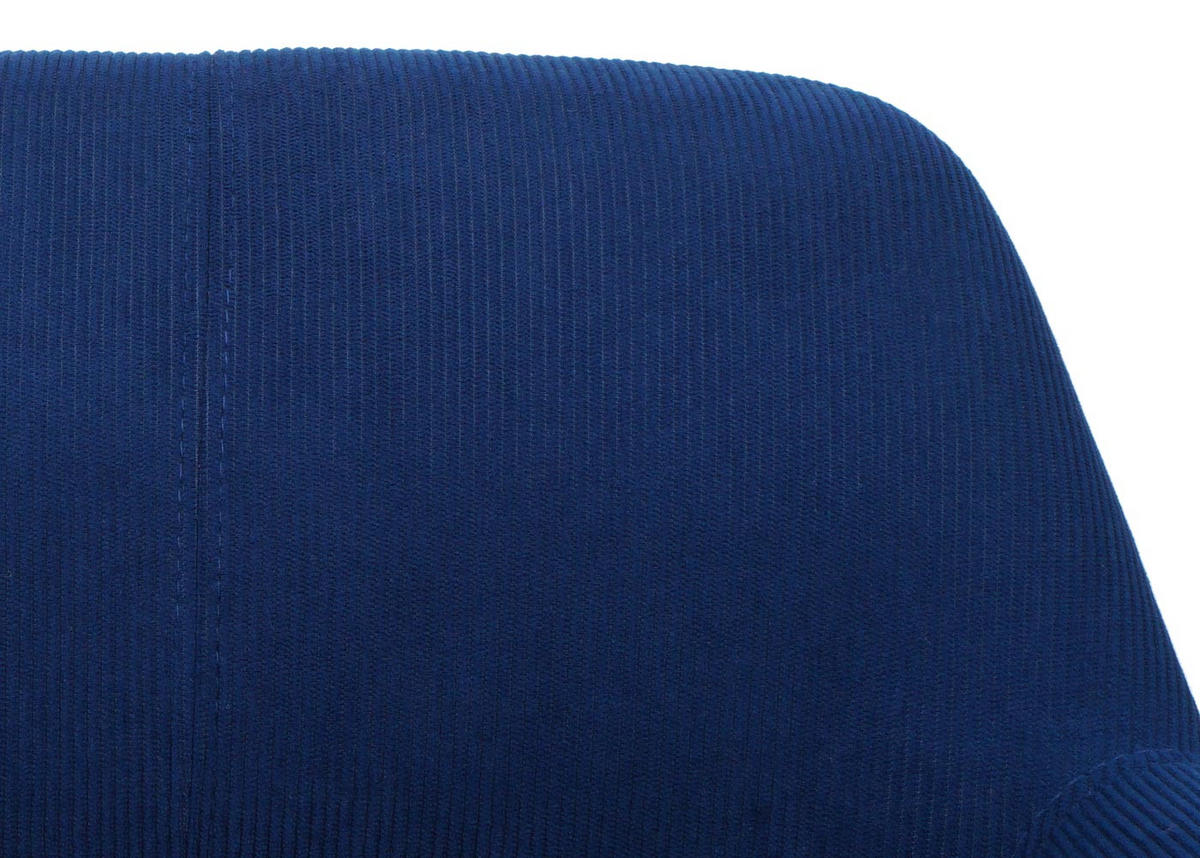 ESSZIMMERSTUHL Blau - Blau, Textil (56/80/53cm) - MCW