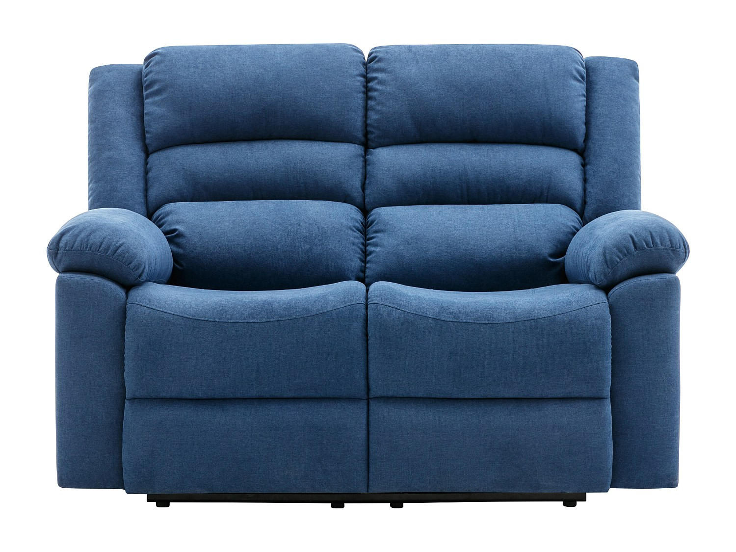 Vente-Unique Relaxsofa Blau 144x103x95 cm