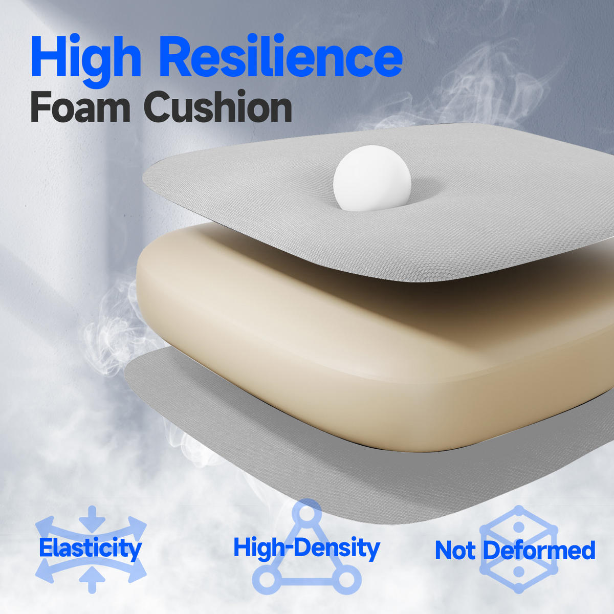 BÜROSTUHL Weiß-Rahmen Grau ergonomisch mit atmungsaktiver Rückenlehne - Grau, Metall (22.5/53/54.2cm) - Rattrix