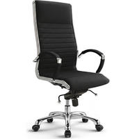 BÜROSTUHL Montreal Stoff Schwarz – ergonomisch, 150 kg belastbar, Sitzhöhe 52-64cm - Schwarz, Textil/Metall (60/121/60cm) - Versee
