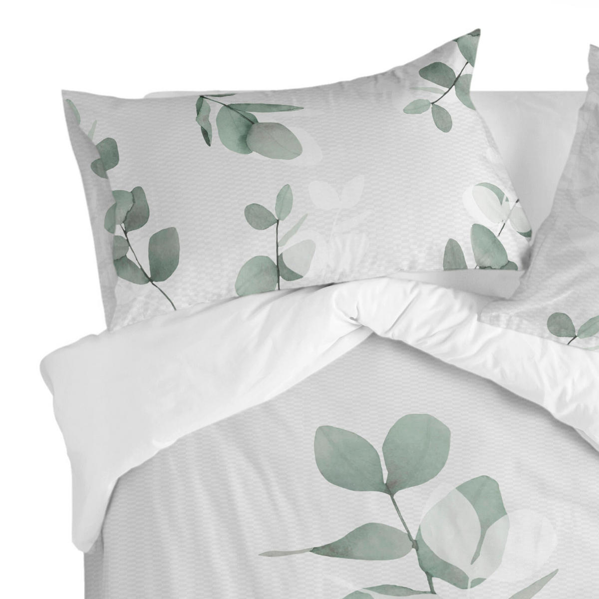 KISSENBEZUG corymbia 50x75 cm (x2) mehrfarbig - Multicolor, Textil (50/75cm) - Happy Friday