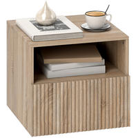 NACHTTISCH Naturfarben 39.5/40.0/35.0cm - Naturfarben, Holzwerkstoff (40/35/39.5cm)