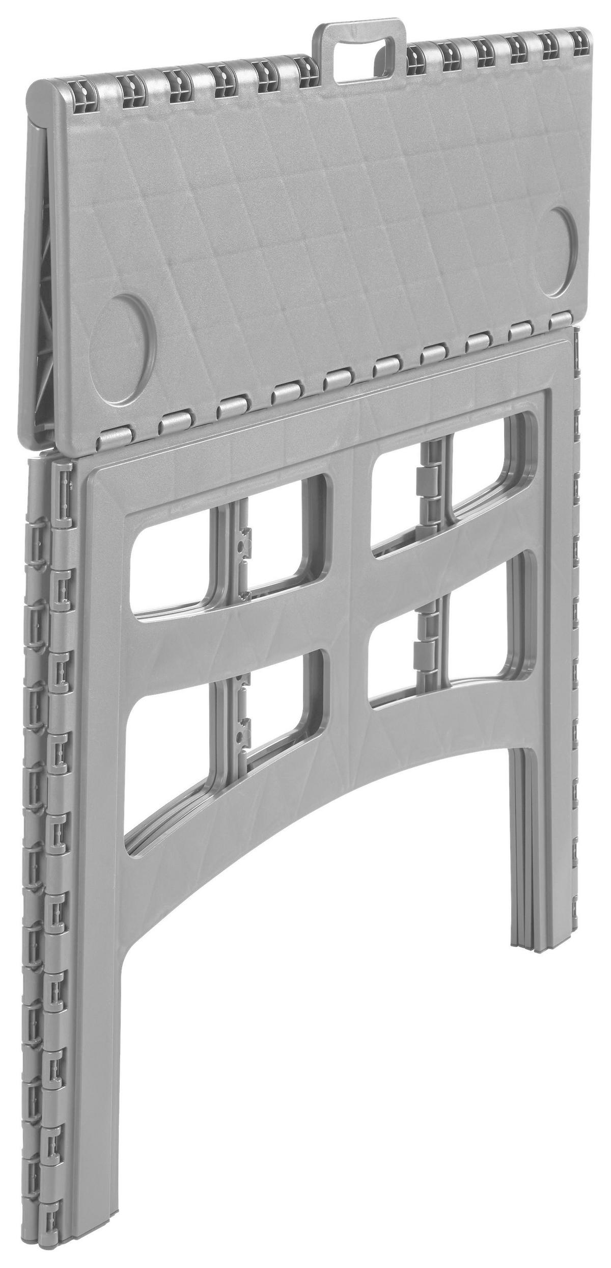 CAMPINGTISCH Timo Grau - Grau, Kunststoff (70/45/55cm) - Sonstige