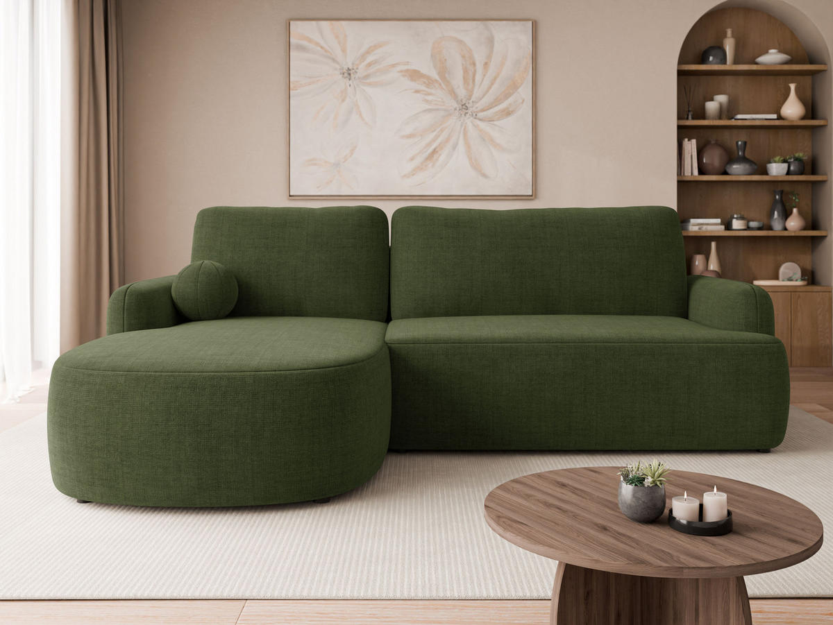 COLTAR Loridu Premium, Stanga - verde/negru, material plastic/material textil (250/174cm) - MIRJAN24