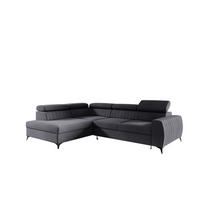 ECKSOFA Toronto - Dunkelgrau, Holzwerkstoff/Textil (270/200cm) - Fun Möbel