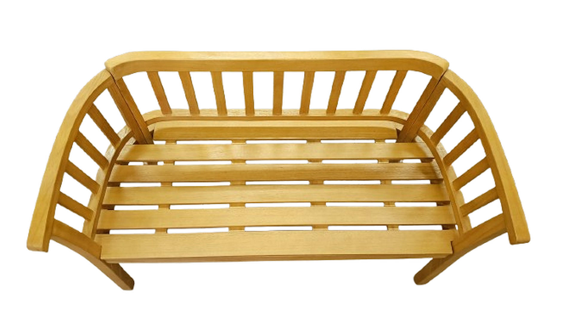 Thumbnail - Sedex Gartenbank, Eukalyptusholz, Holz, 2-Sitzer, 54x80x122 cm, Gartenmöbel, Gartenbänke