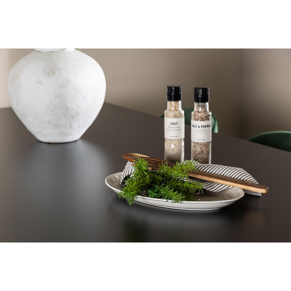 TISCHGRUPPE Grün - Grün, Holz (220/75/100cm) - ebuy24