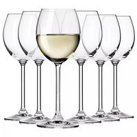 WEINGLÄSERWARE Venezia, 6er-Set, 280 ml - Orange, Glas (0.25L) - Krosno Glass