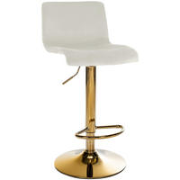 BARHOCKER Samt Creme - Creme, Textil (39/83/36cm) - CLP