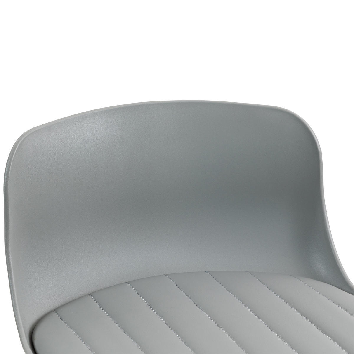 BARHOCKER DE-36838 2er-Set höhenverstellbar Grau - Grau, Metall (44/80/43cm) - ComfortXL