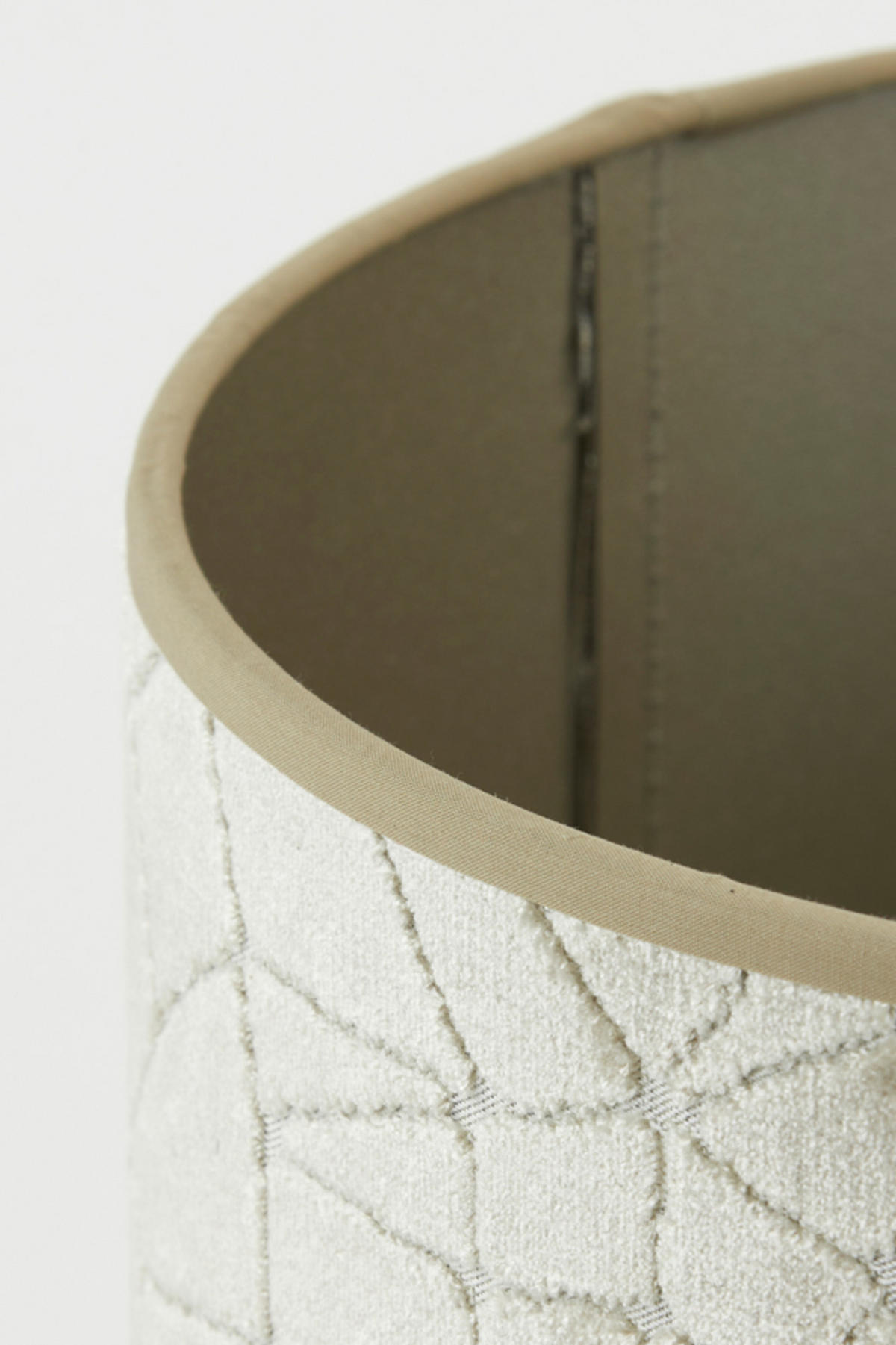 LAMPENSCHIRM Cobblestone Braun Ø30/21 cm - Braun, Textil (30/30/21cm) - Light & Living