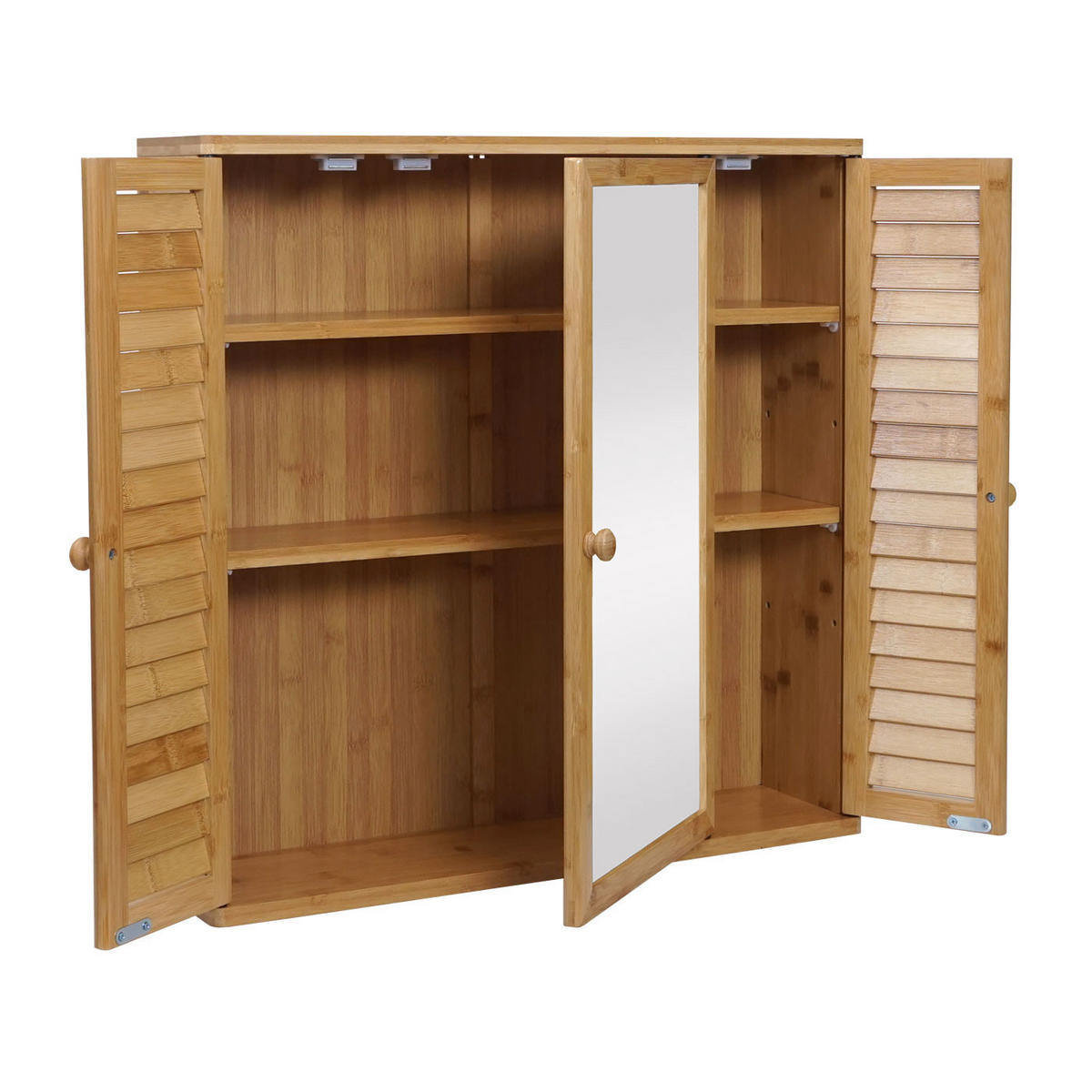 SPIEGELSCHRANK Braun - Braun, Glas (60/60/15cm) - MCW