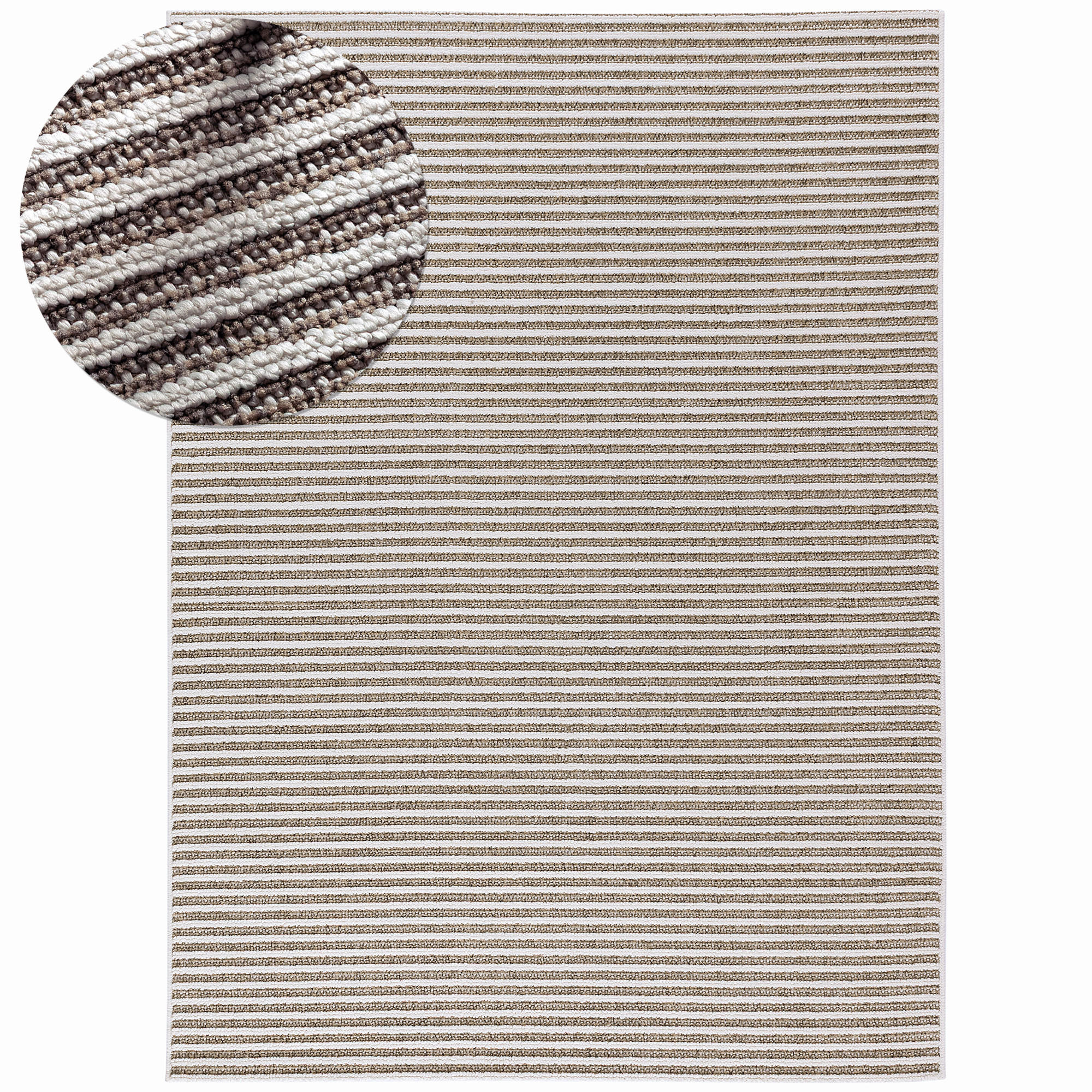 SOFT-TEPPICH Jacky Beige 240x300 cm - Beige, Textil (240/300cm) - Tesso Living
