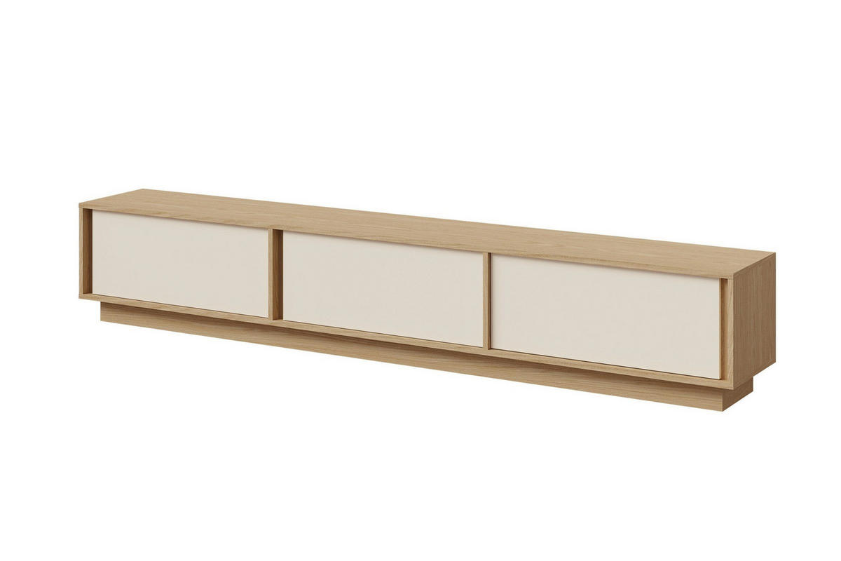 TV-ELEMENT VELORA 230/40/35 cm in Frühlingseiche / Macadamia - Beige, Holzwerkstoff (230/40/35cm) - Deine Möbel 24