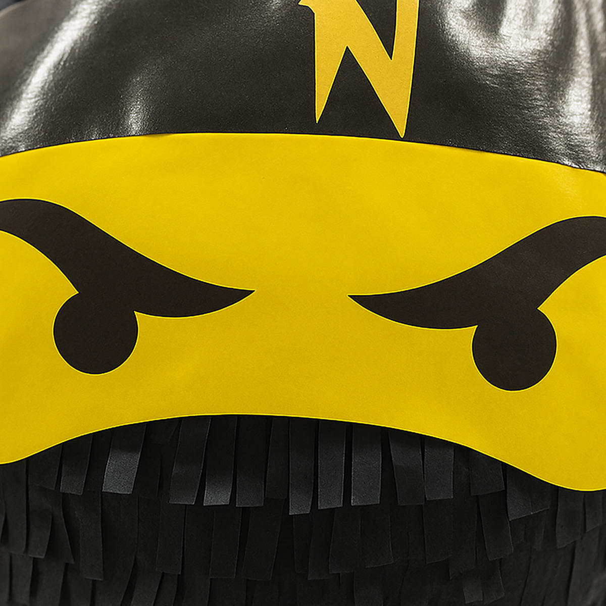 PINATA - Schwarz, Papier/Wellpappe (25/25/25cm) - Relaxdays