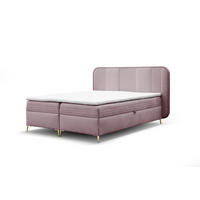 BOXBETT Alize - Altrosa, Holzwerkstoff/Textil (160/200cm) - Fun Möbel