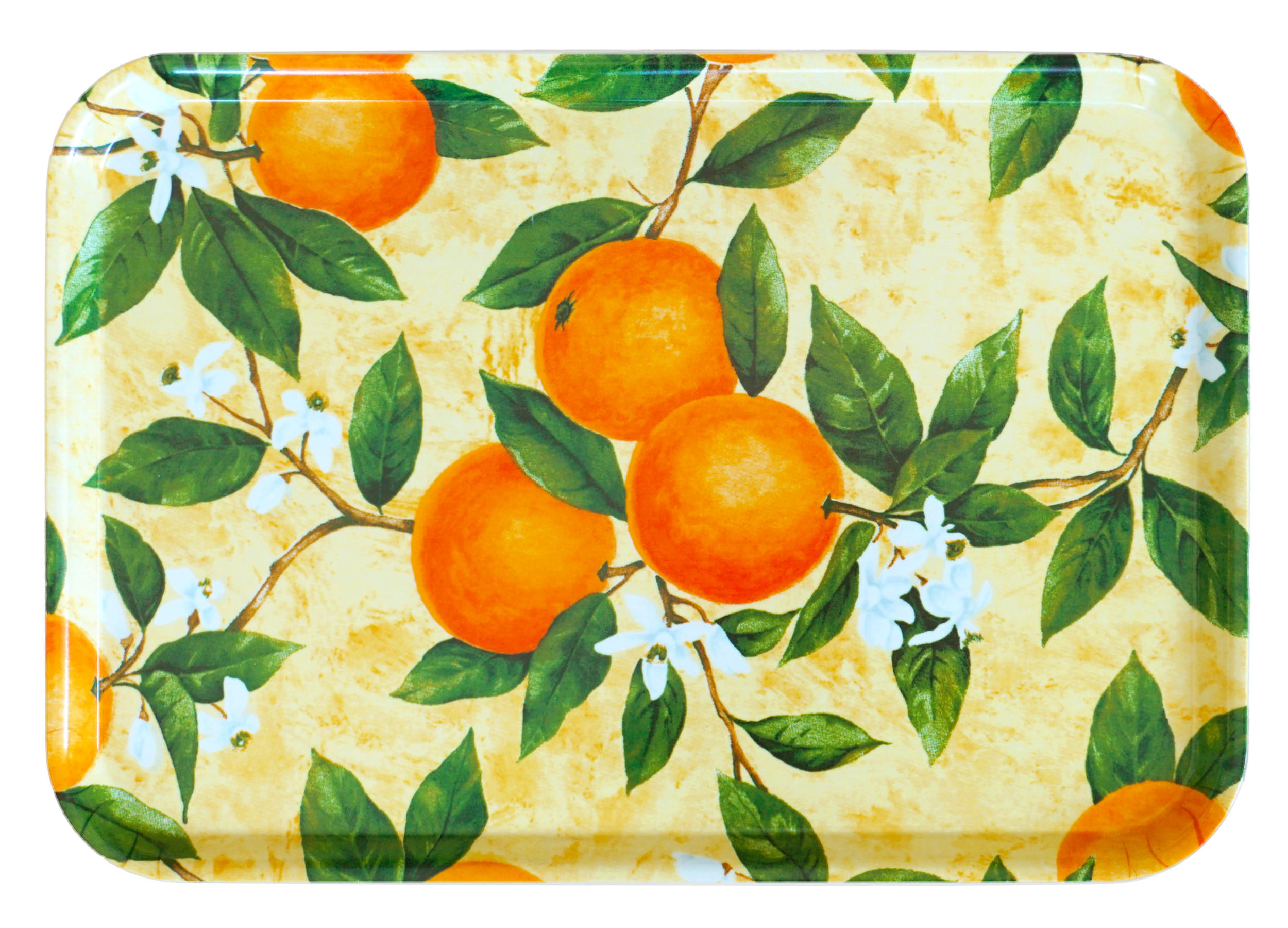 Lashuma Tablett Orange 31x2x45 cm