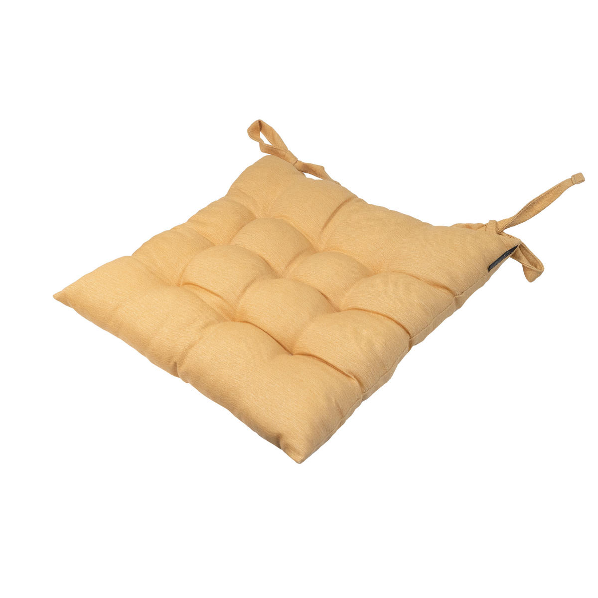 SITZKISSEN Napels - Gelb - 46/46/8 cm - 4er-Set - Gelb, Textil (46/8/46cm) - Madison