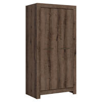 SKŘÍŇ 2DVEŘOVÁ Adam Tmavé dřevo - hnědá, kompozitní dřevo (98/195/55cm) - Petits-meubles