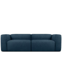 2,5-SITZER SOFA BUFFO, Marineblau - Dunkelblau, Holz/Holzwerkstoff (250/73/96cm) - KONSIMO®