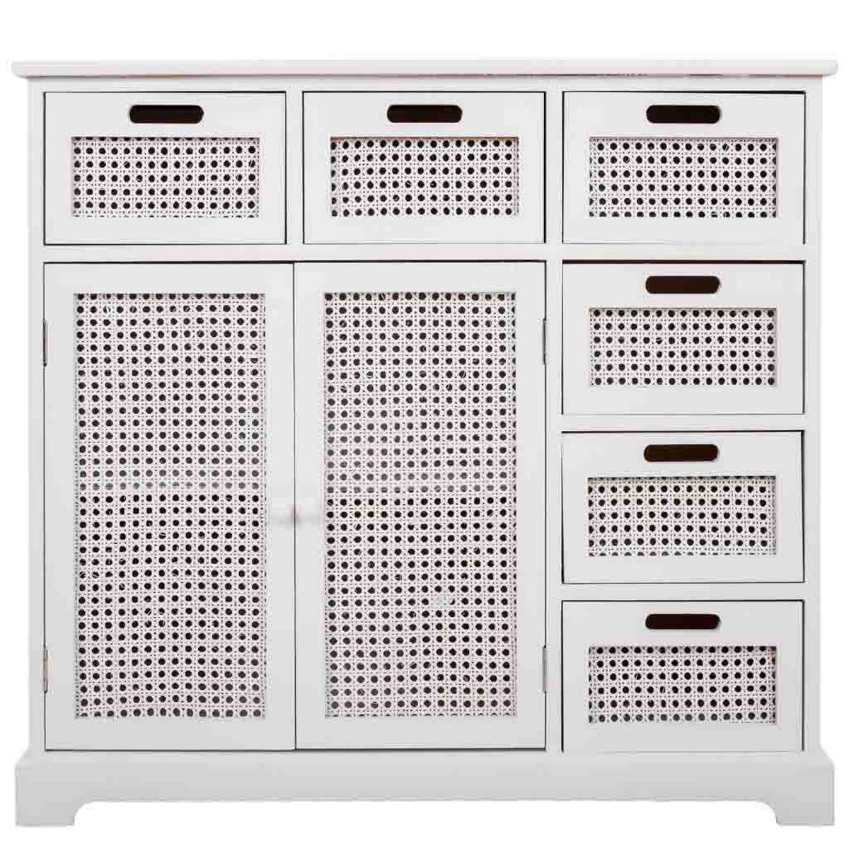 SIDEBOARD aus Holz 86x33x79 cm - Weiß, Holz (86/78.5/33cm) - Wanderlust