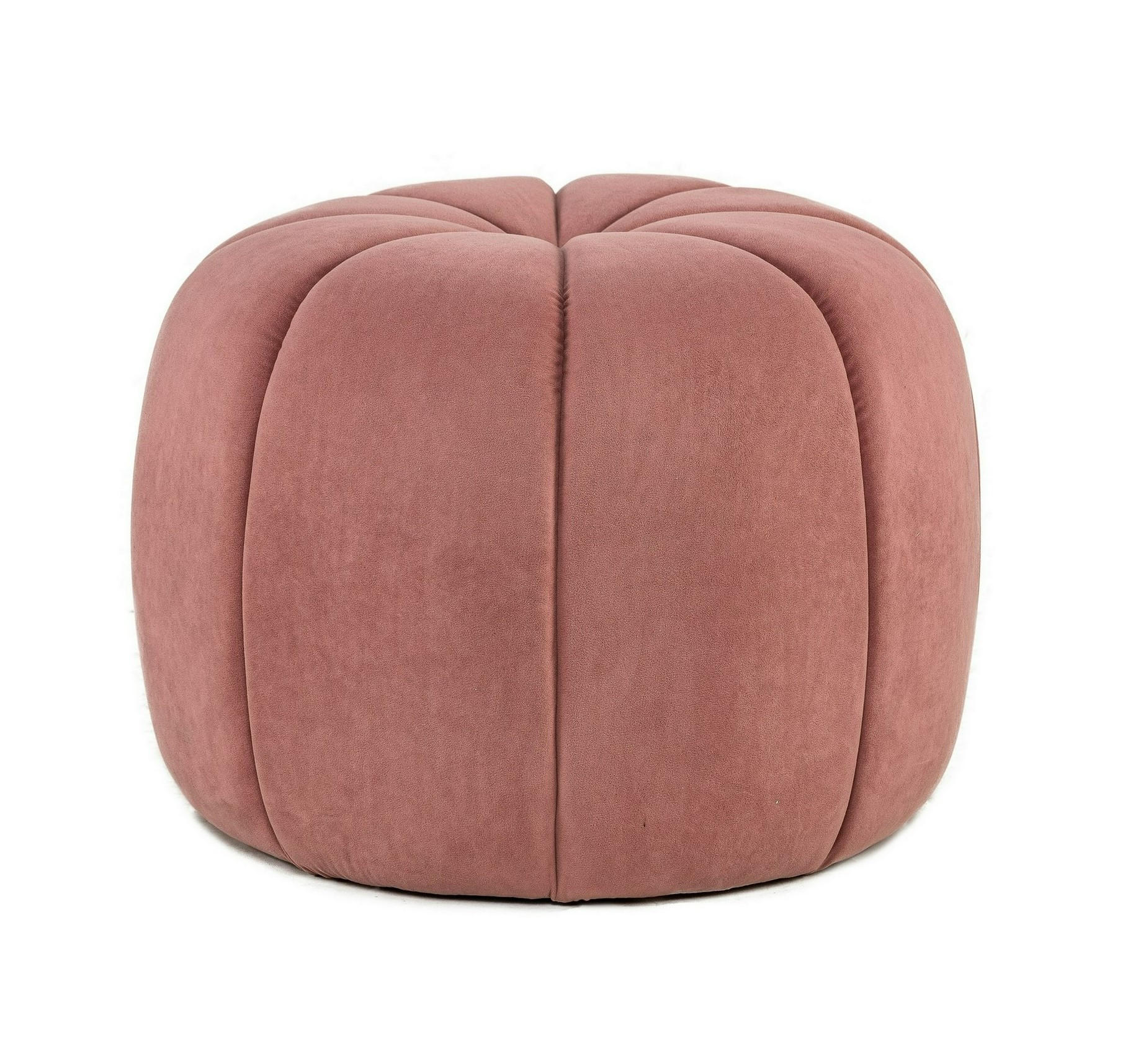 POUF Samt Rosa - Rosa, Textil (50/38/50cm) - Nordlys
