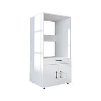 WASCHMASCHINENSCHRANK Serie 3 67cm Breit, 145cm Hoch - Weiß, Holzwerkstoff (67/145/67cm)