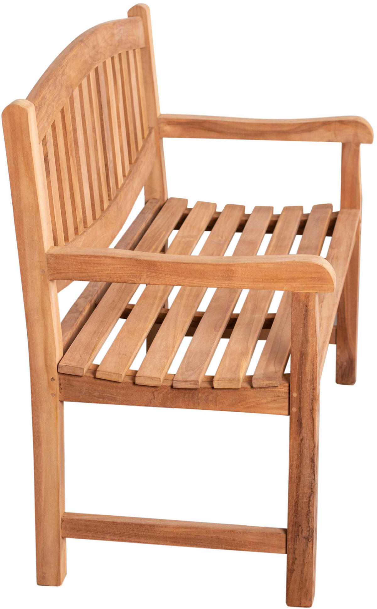 GARTENBANK Bradford - Naturfarben, Holz/Metall (120/94/54cm) - Mr. Deko