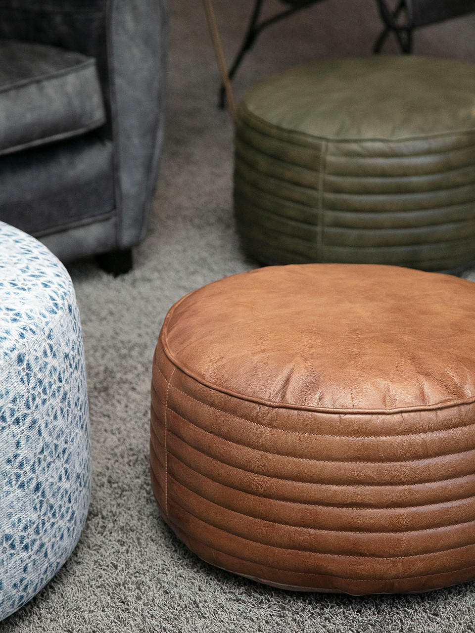 Industrial Style Wohnzimmer Sitzsack