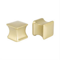 DUSCHTÜRGRIFF Rea 04 Brushed Gold - Goldfarben, Metall (3/2.8cm) - REA