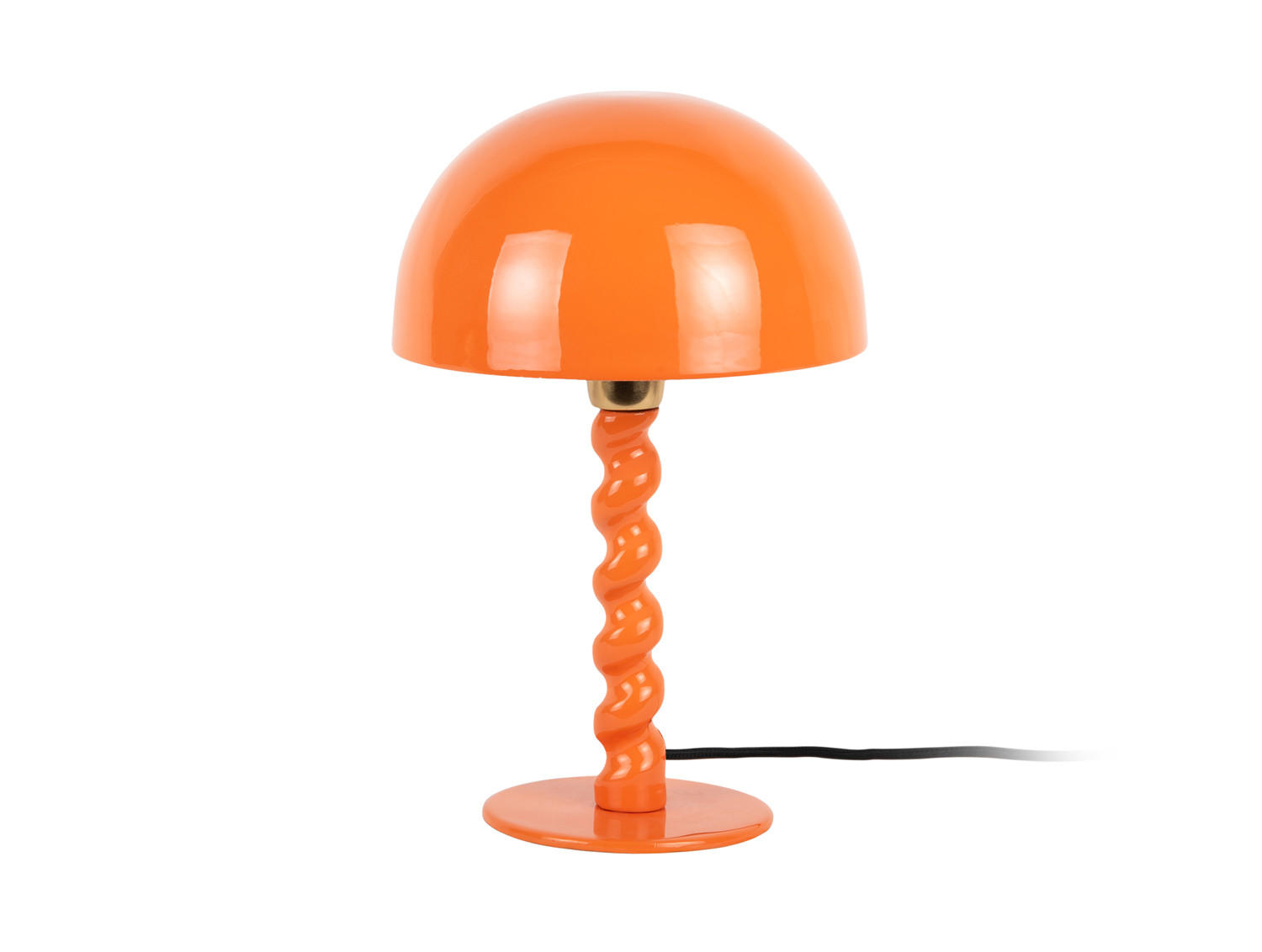 TISCHLAMPE Prisa 25/25/39 cm - Orange, Metall (25/25/39cm) - Leitmotiv