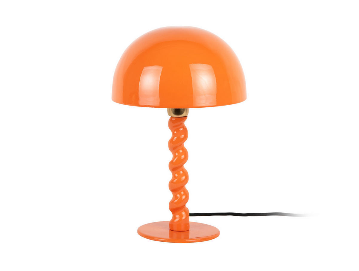 TISCHLAMPE Prisa 25/25/39 cm - Orange, Metall (25/25/39cm) - Leitmotiv