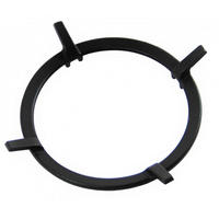 WOKRING - Gusseisen - ø 18 cm - Schwarz, Keramik (18cm)