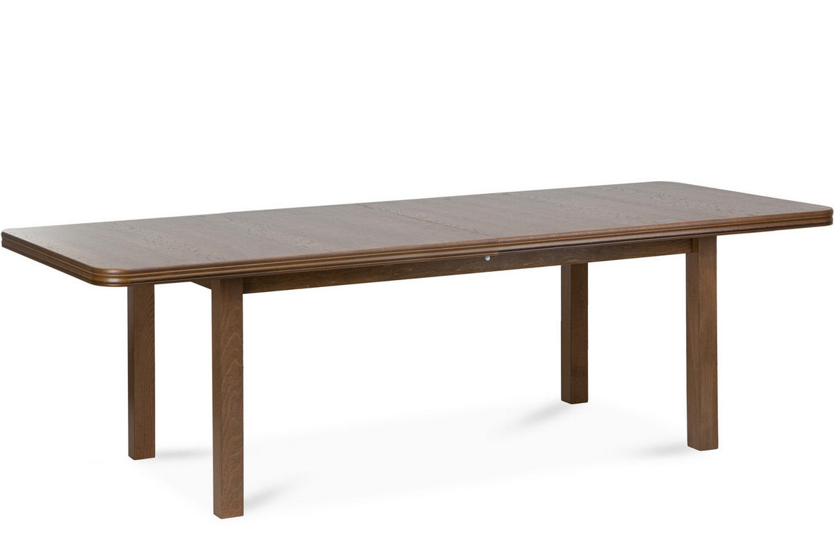 ESSTISCH COSPE ausziehbar bis 300cm, Eiche lefkas - Eichefarben, Holz (200/77/100cm) - KONSIMO®