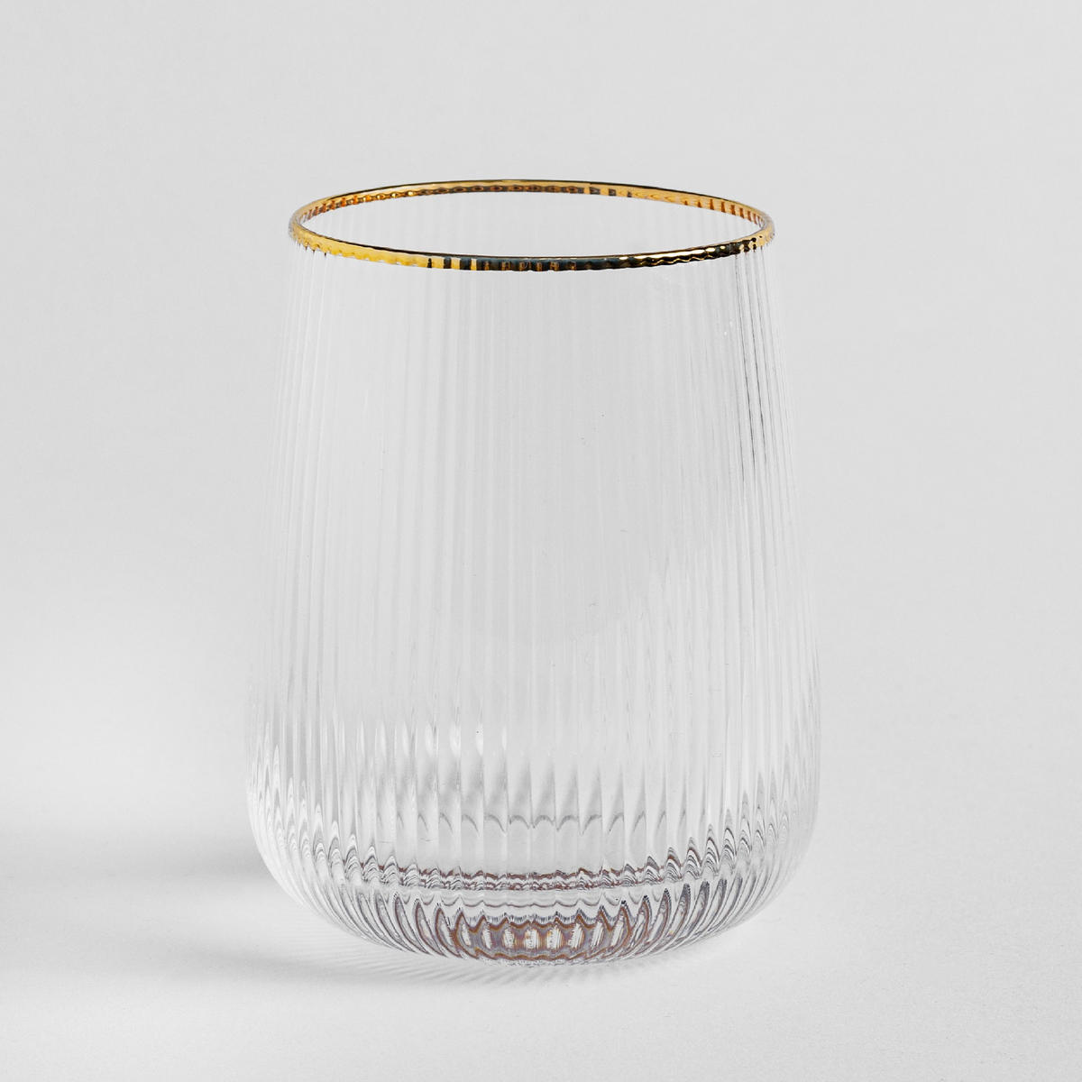 GLAS Vanesa - Goldfarben, Glas (0.5L) - home&you