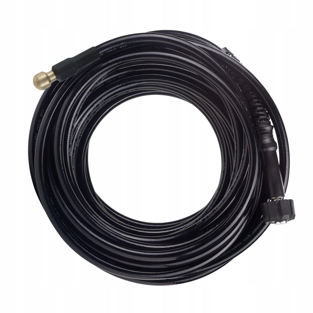SCHLAUCH ProFlex 15M - 15 m, 1/4" I.D., Arbeitsdruck 155 bar, max. 529 bar, M22 x 1,5, Bayonet Adapter, Messingdüse, 60 °C - Multicolor, Kunststoff/Metall (22/8/22cm)