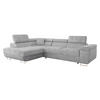 ECKSOFA Torezio, Seite: Links - Greige, Holz/Textil (274/203cm) - MIRJAN24