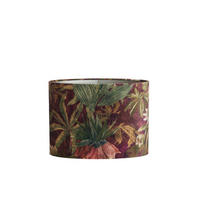 LAMPENSCHIRM Passion Violett 38/17,5/28 cm - Lila, Textil (38/17.5/28cm) - Light & Living