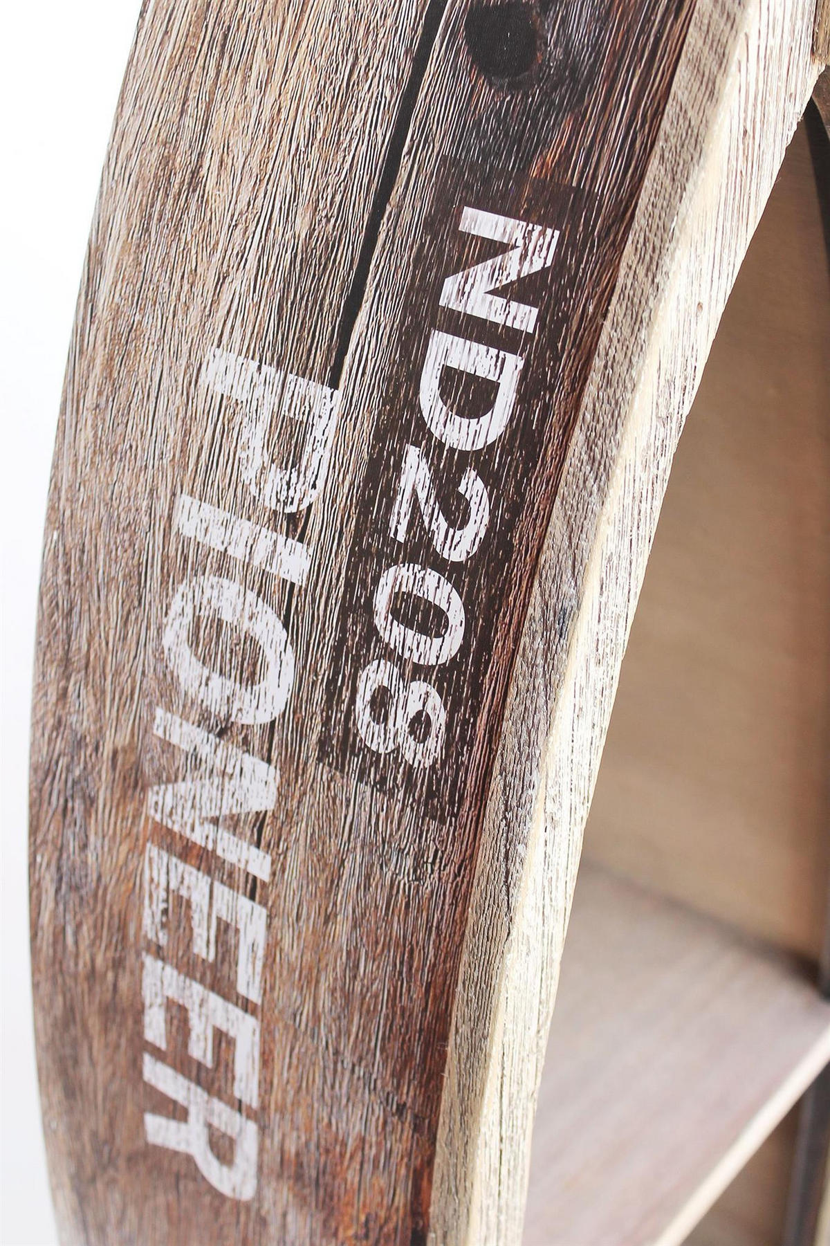 REGAL in Bootsform Holz Braun Antik MR16 - Braun, Holz (32/121/20cm) - DanDiBo