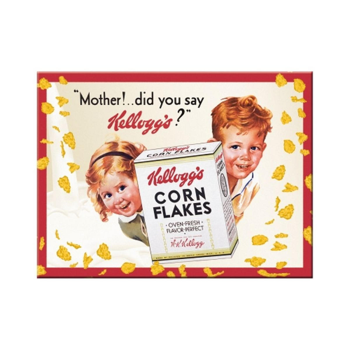 MAGNET 6/8 cm Kellogg's Mother! - Multicolor, Metall (8/6/0.1cm) - Nostalgic-Art