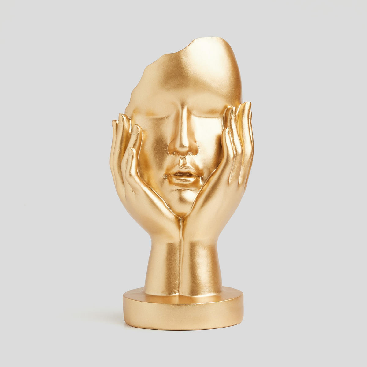 FIGUR Obsidiri - Goldfarben, Kunststoff (14/25.5/8cm) - home&you