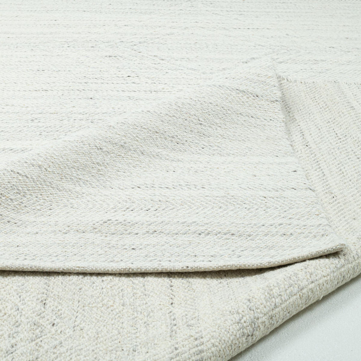 FLACHWEBETEPPICH Stilvoller Kelim, passt in jeden Raum 190x290 cm - Grau, Textil (190/290cm) - Rug and Roll
