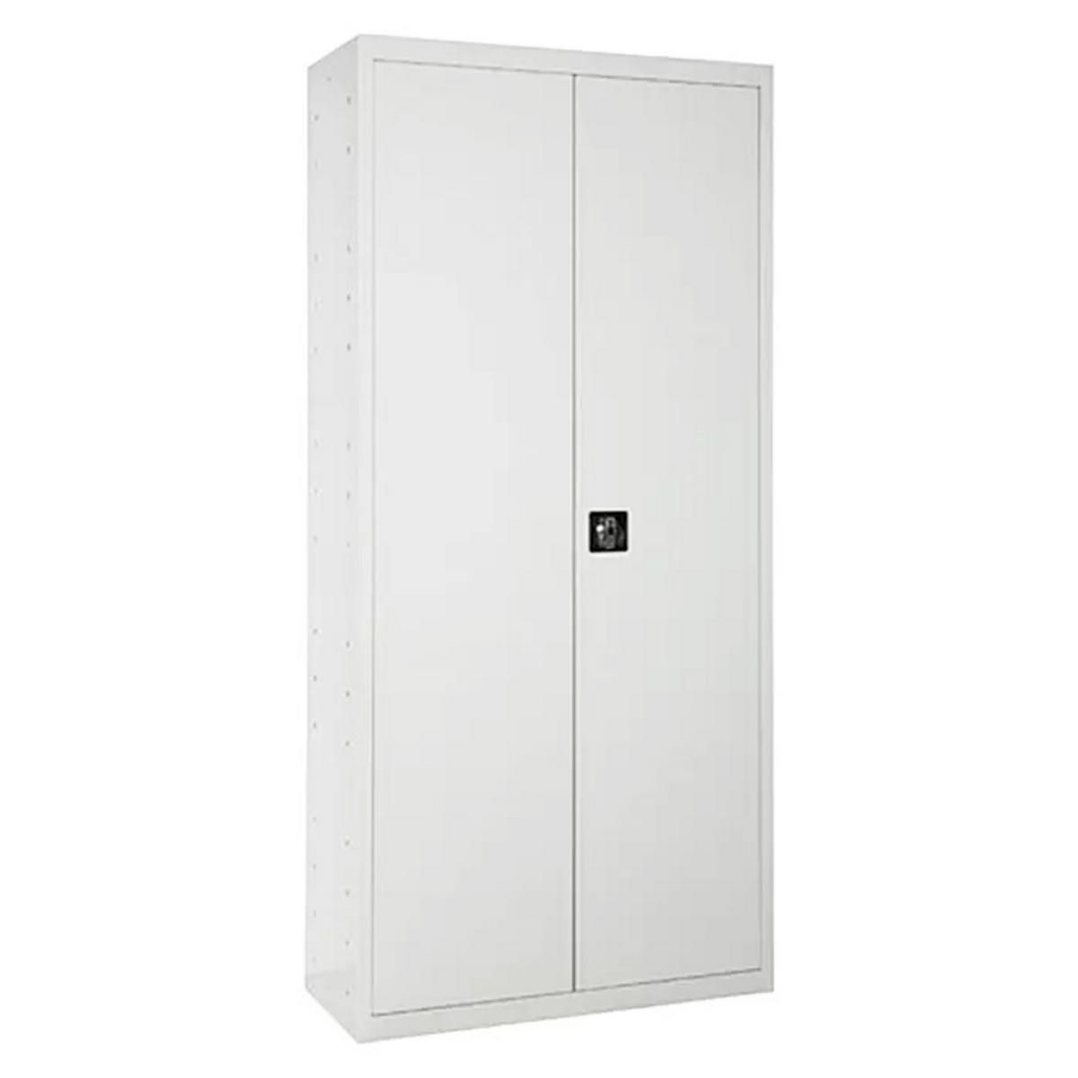 STAHLSCHRANK Amego HxBxT 180x60x40 cm 4x Fachboden Weiß-Weiß - Weiß, Metall (60/180/40cm) - PROREGAL