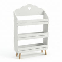 KINDERZIMMERREGAL Nuvu 60/100/18 cm - Weiß, Holzwerkstoff (60/100/18cm) - EDAXO