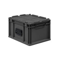 EUROBOX NextGen Portable, HxBxT 23,5x30x40cm, 20 Liter, Schwarz - Schwarz, Kunststoff (30/23.5/40cm) - PROREGAL